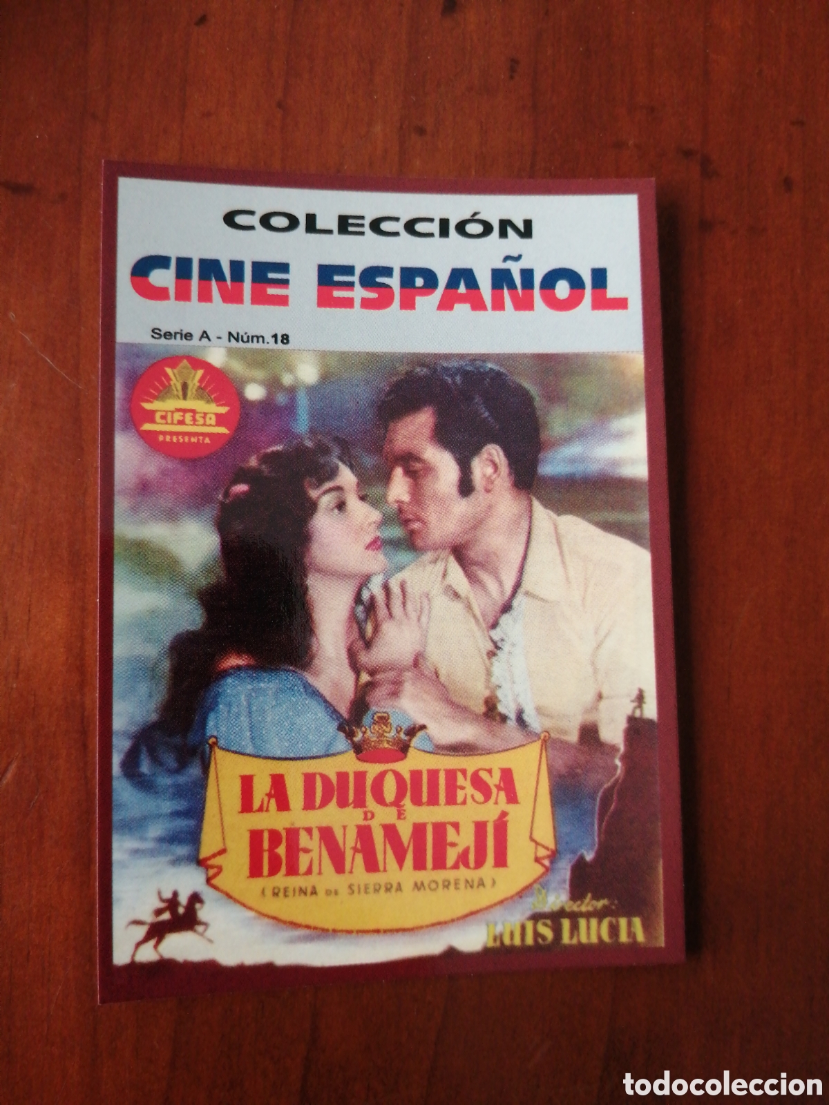 Sammeln von Kalendern: CALENDARIO 2009 COLECCION CINE ESPA&Ntilde;OL SERIE A N &ordm; 18 LA DUQUESA DE BENAMEJI