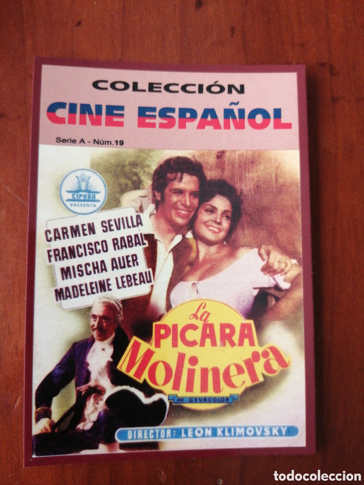 Coleccionismo Calendarios: CALENDARIO 2009 COLECCION CINE ESPA&Ntilde;OL SERIE A N &ordm; 19 LA PICARA MOLINERA CARMEN SEVILLA