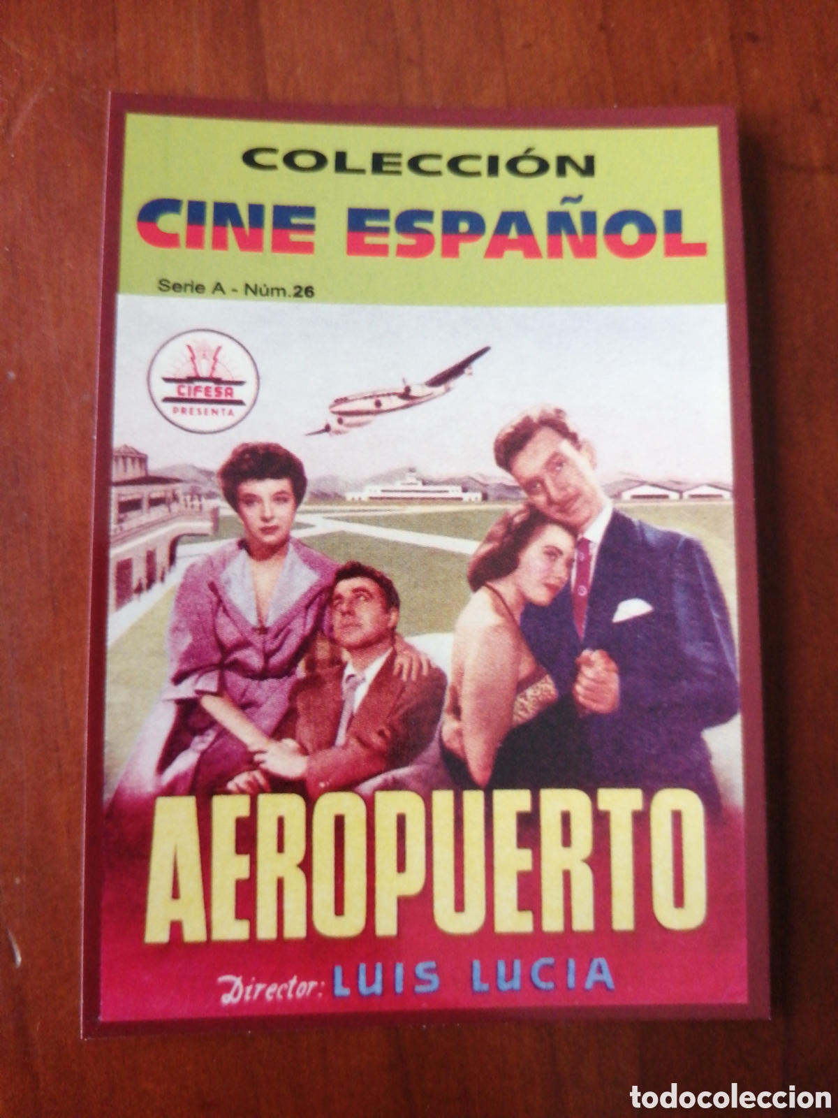 Collectionnisme Calendriers: CALENDARIO 2009 COLECCION CINE ESPA&Ntilde;OL SERIE A N &ordm; 26 AEROPUERTO