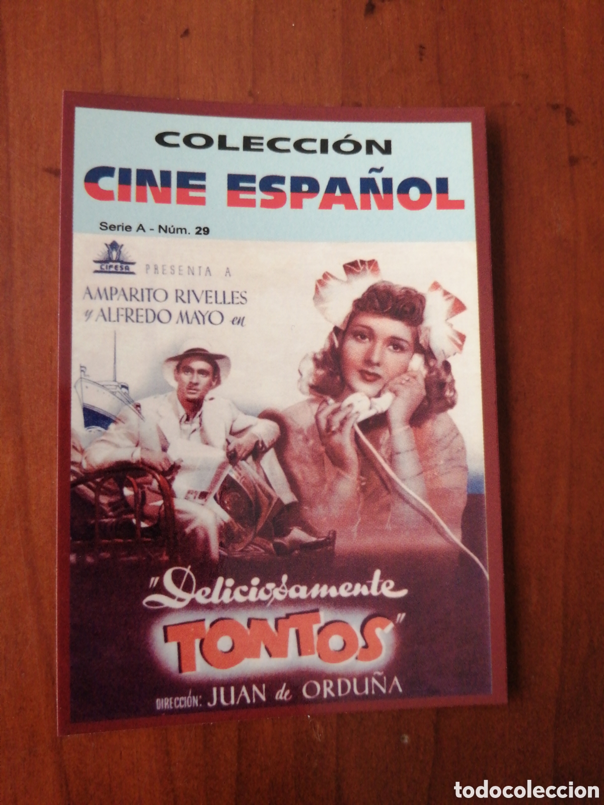 Collectionnisme Calendriers: CALENDARIO 2009 COLECCION CINE ESPA&Ntilde;OL SERIE A N &ordm; 29 DELICIOSAMENTE TONTOS