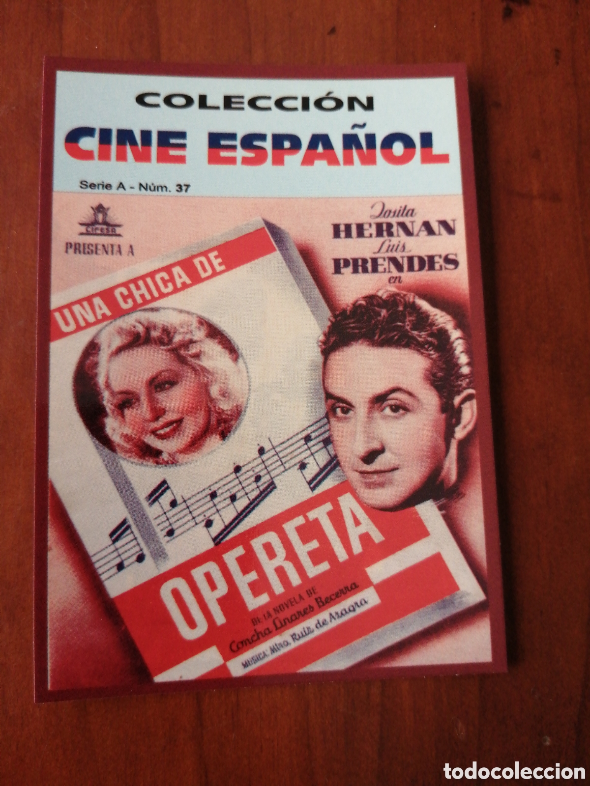 Sammeln von Kalendern: CALENDARIO 2009 COLECCION CINE ESPA&Ntilde;OL SERIE A N &ordm; 37 UNA CHICA DE OPERETA