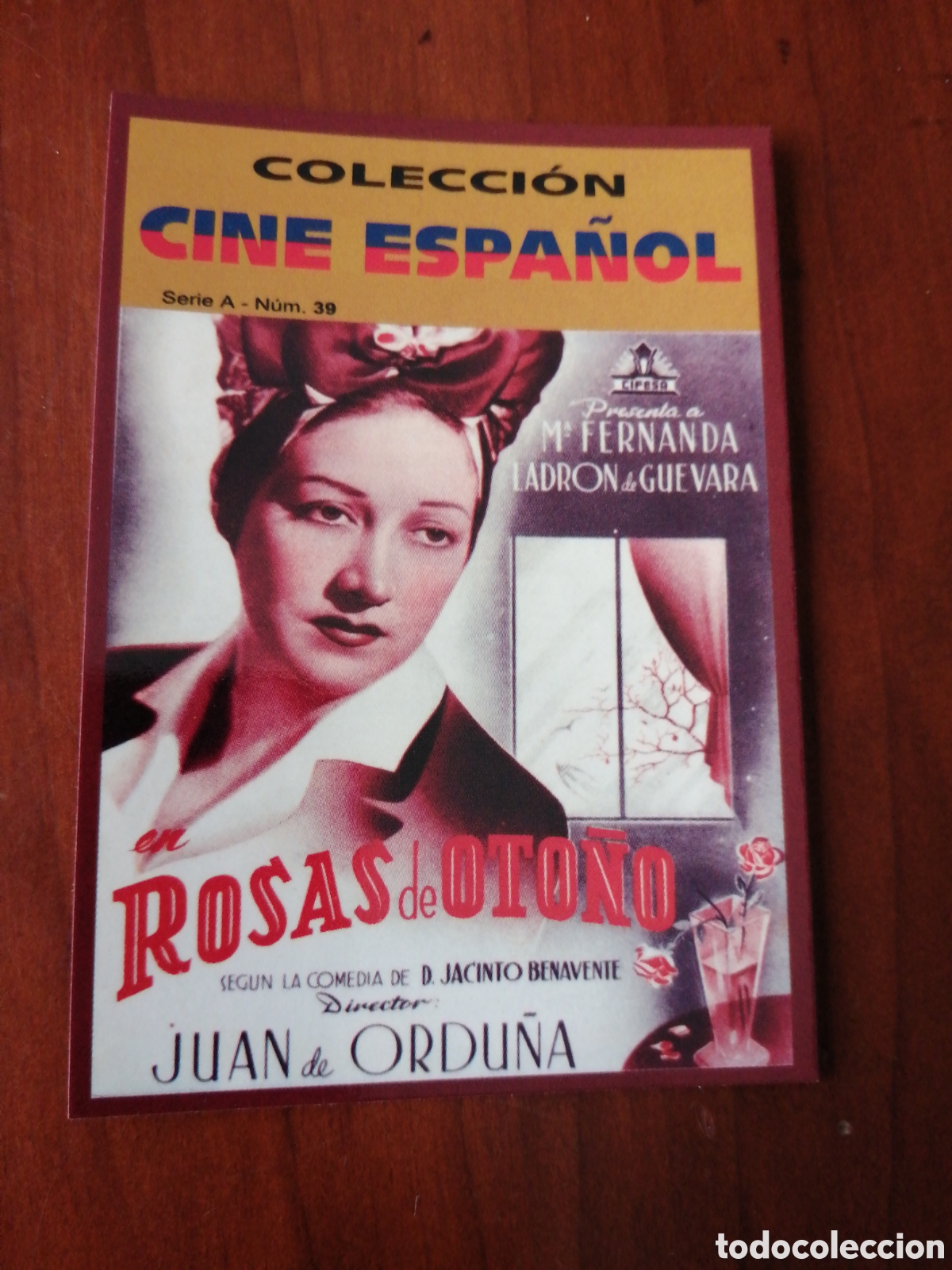 Sammeln von Kalendern: CALENDARIO 2009 COLECCION CINE ESPA&Ntilde;OL SERIE A N &ordm; 39 ROSAS DE OTO&Ntilde;O