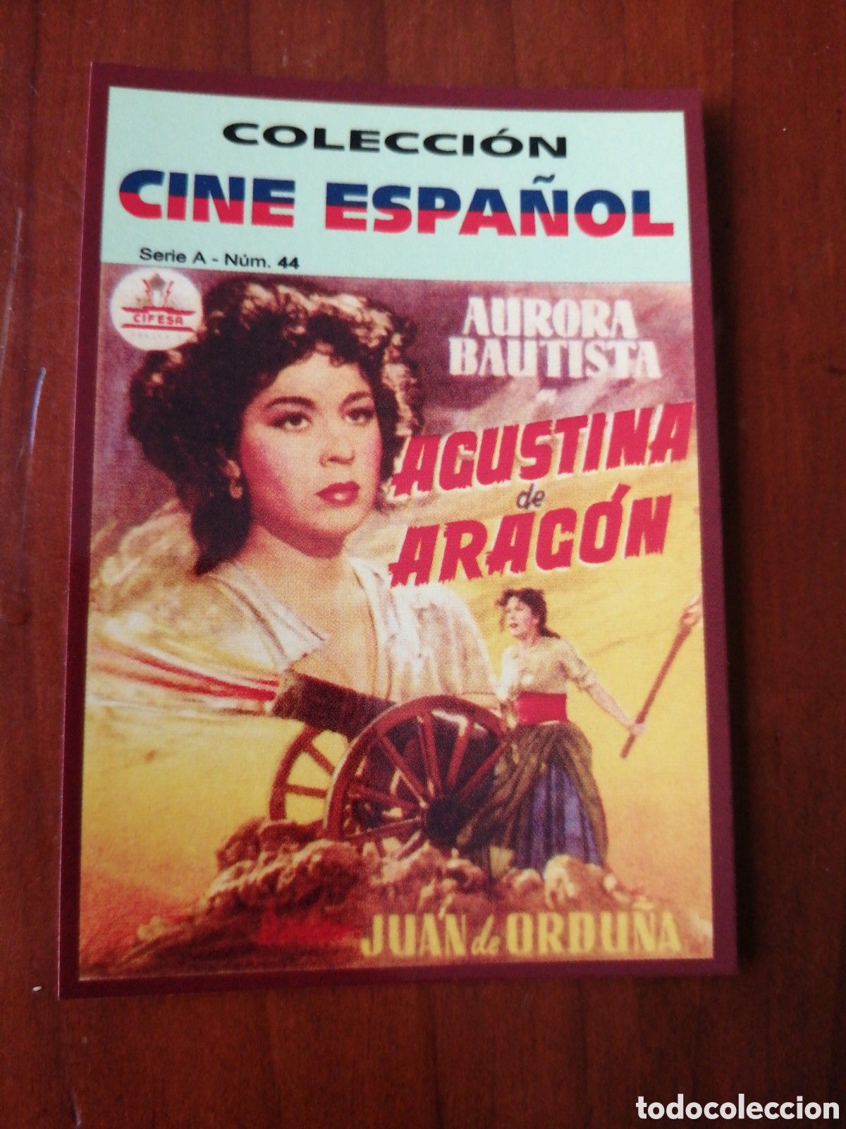 Sammeln von Kalendern: CALENDARIO 2009 COLECCION CINE ESPA&Ntilde;OL SERIE A N &ordm; 44 AGUSTINA DE ARAGON