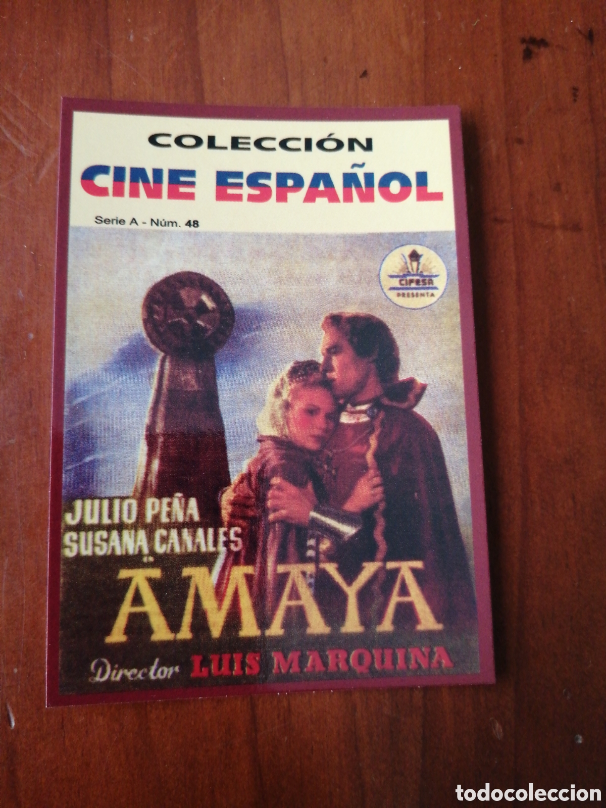 Sammeln von Kalendern: CALENDARIO 2009 COLECCION CINE ESPA&Ntilde;OL SERIE A N &ordm; 48 AMAYA