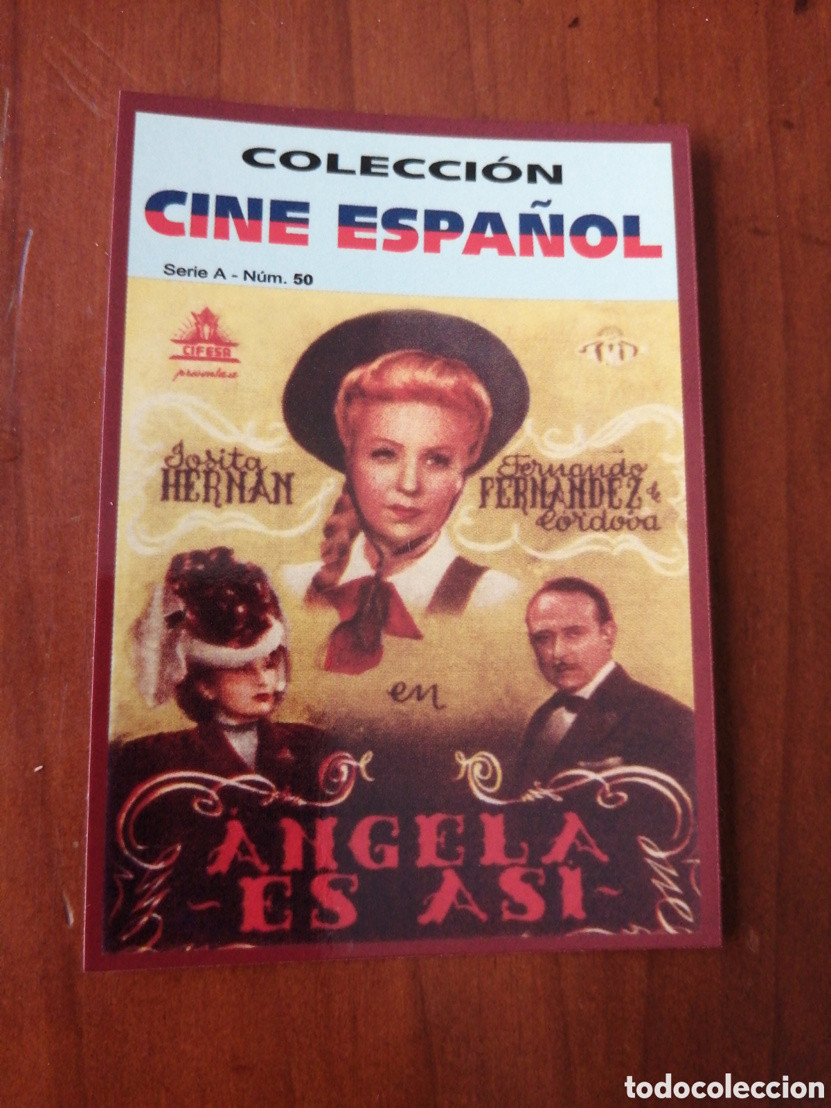 Sammeln von Kalendern: CALENDARIO 2009 COLECCION CINE ESPA&Ntilde;OL SERIE A N &ordm; 50 ANGELA ES ASI