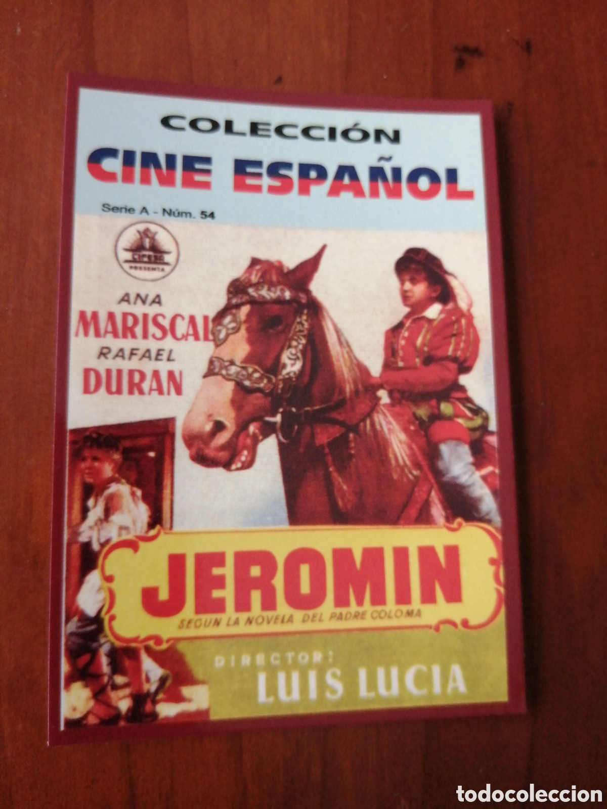 Colecionismo Calend&aacute;rios: CALENDARIO 2009 COLECCION CINE ESPA&Ntilde;OL SERIE A N &ordm; 54 JEROMIN