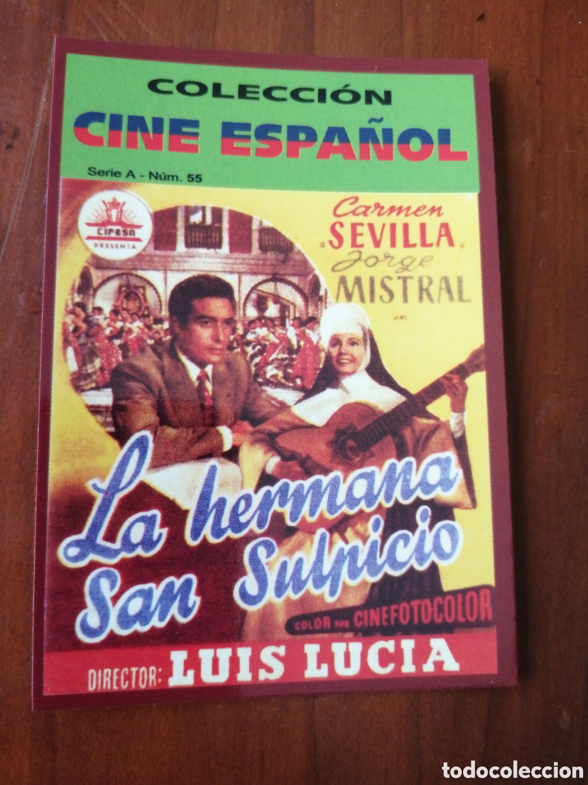 Sammeln von Kalendern: CALENDARIO 2009 COLECCION CINE ESPA&Ntilde;OL SERIE A N &ordm; 55 LA HERMANA SAN SULPICIO
