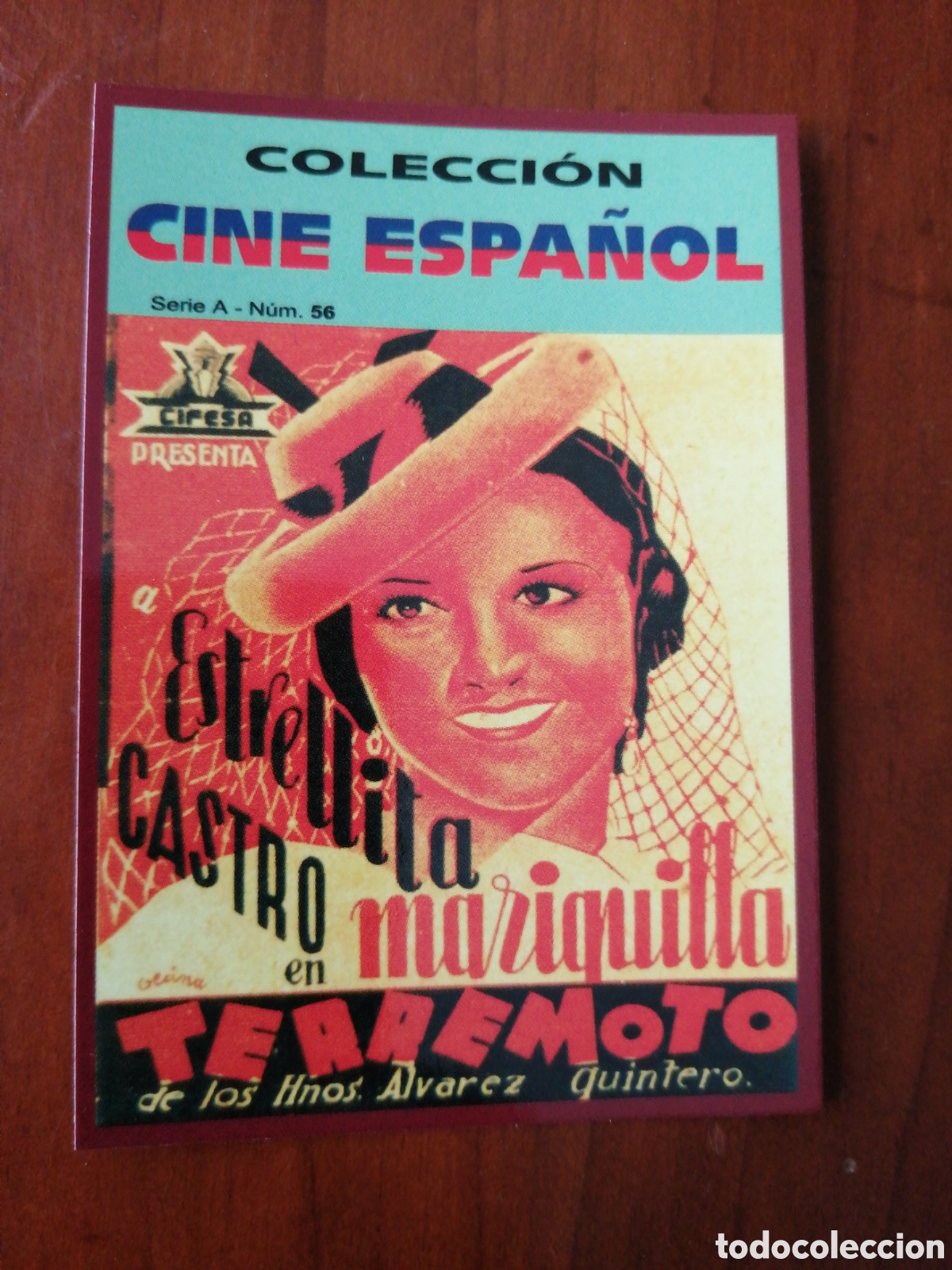 Sammeln von Kalendern: CALENDARIO 2009 COLECCION CINE ESPA&Ntilde;OL SERIE A N &ordm; 56 MARIQUILLA TERREMOTO ESTRELLITA CASTRO