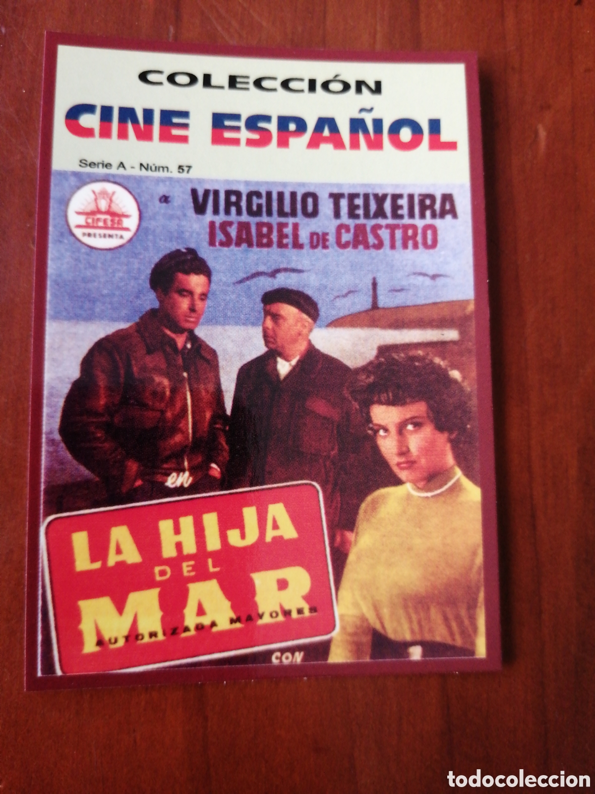 Sammeln von Kalendern: CALENDARIO 2009 COLECCION CINE ESPA&Ntilde;OL SERIE A N &ordm; 57 LA HIJA DEL MAR