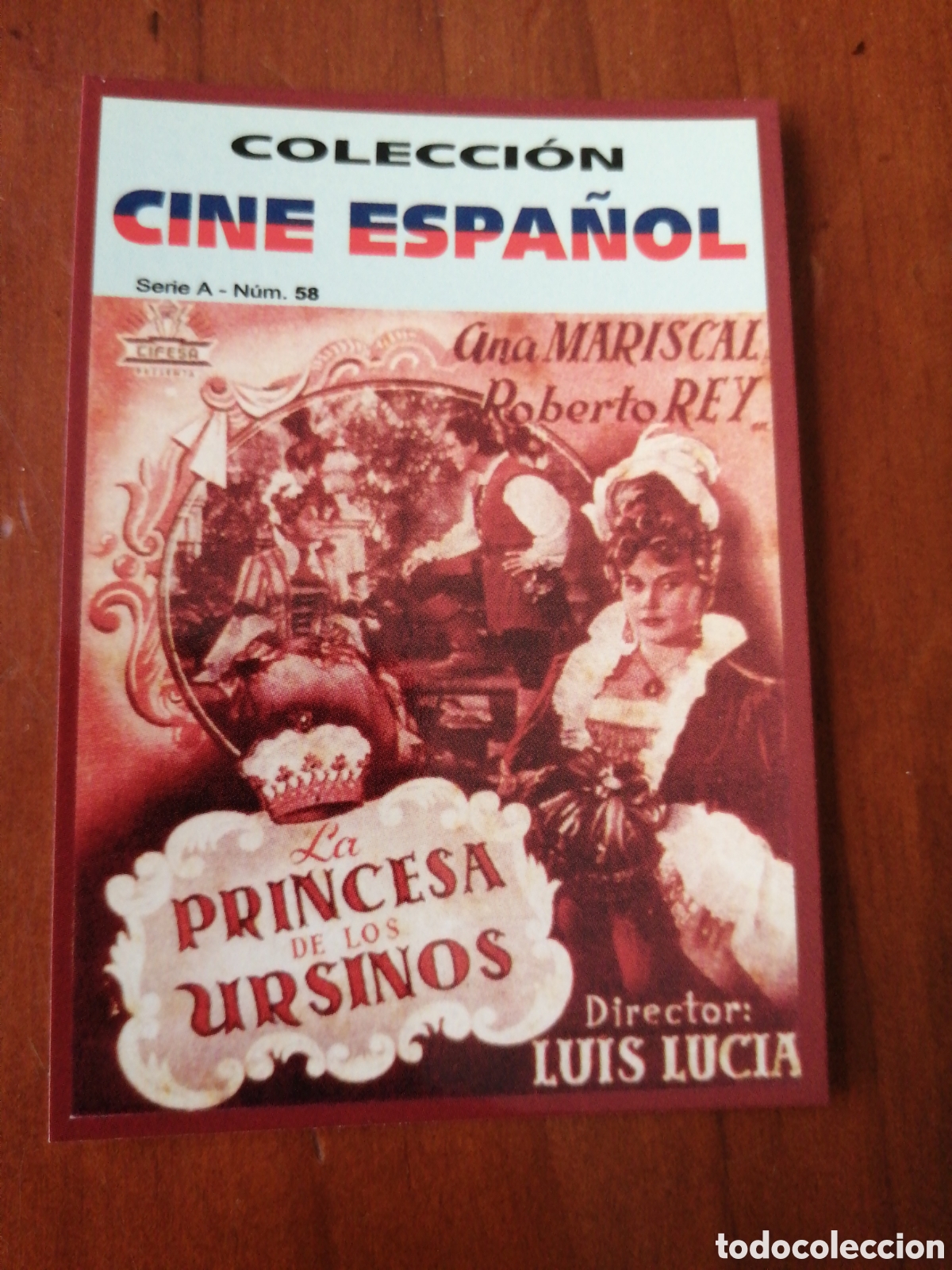 Sammeln von Kalendern: CALENDARIO 2009 COLECCION CINE ESPA&Ntilde;OL SERIE A N &ordm; 58 LA PRINCESA DE LOS URSINOS