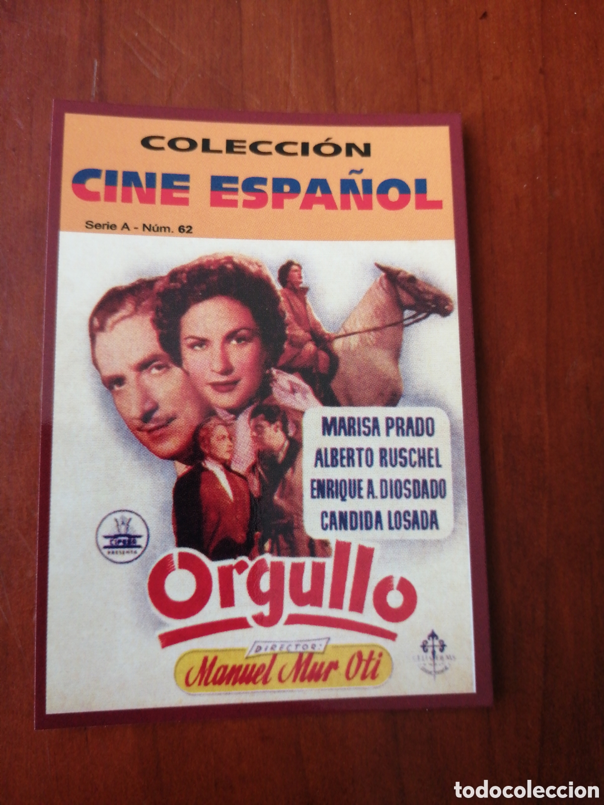 Sammeln von Kalendern: CALENDARIO 2009 COLECCION CINE ESPA&Ntilde;OL SERIE A N &ordm; 62 ORGULLO