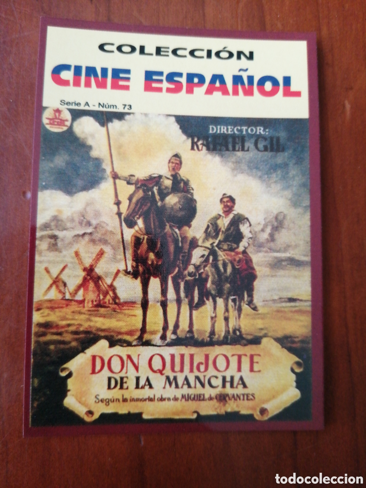 Coleccionismo Calendarios: CALENDARIO 2009 COLECCION CINE ESPA&Ntilde;OL SERIE A N &ordm; 73 DON QUIJOTE DE LA MANCHA