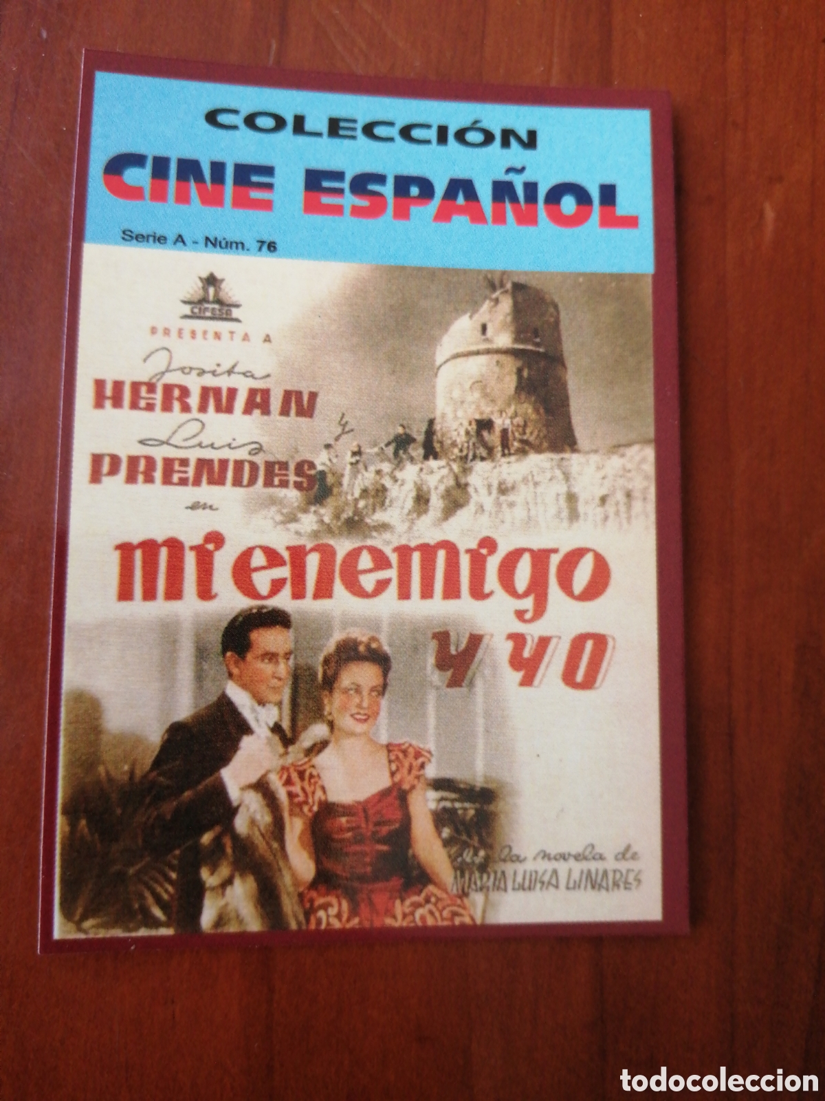 Coleccionismo Calendarios: CALENDARIO 2009 COLECCION CINE ESPA&Ntilde;OL SERIE A N &ordm; 76 MI ENEMIGO Y YO