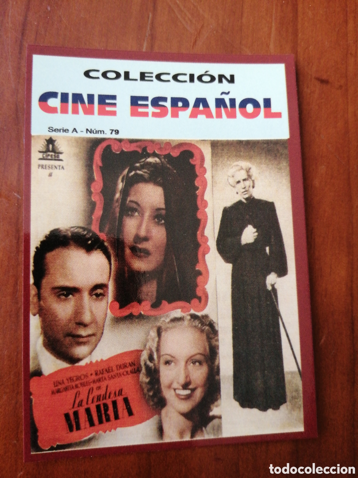 Sammeln von Kalendern: CALENDARIO 2009 COLECCION CINE ESPA&Ntilde;OL SERIE A N &ordm; 79 LA CONDESA MARIA
