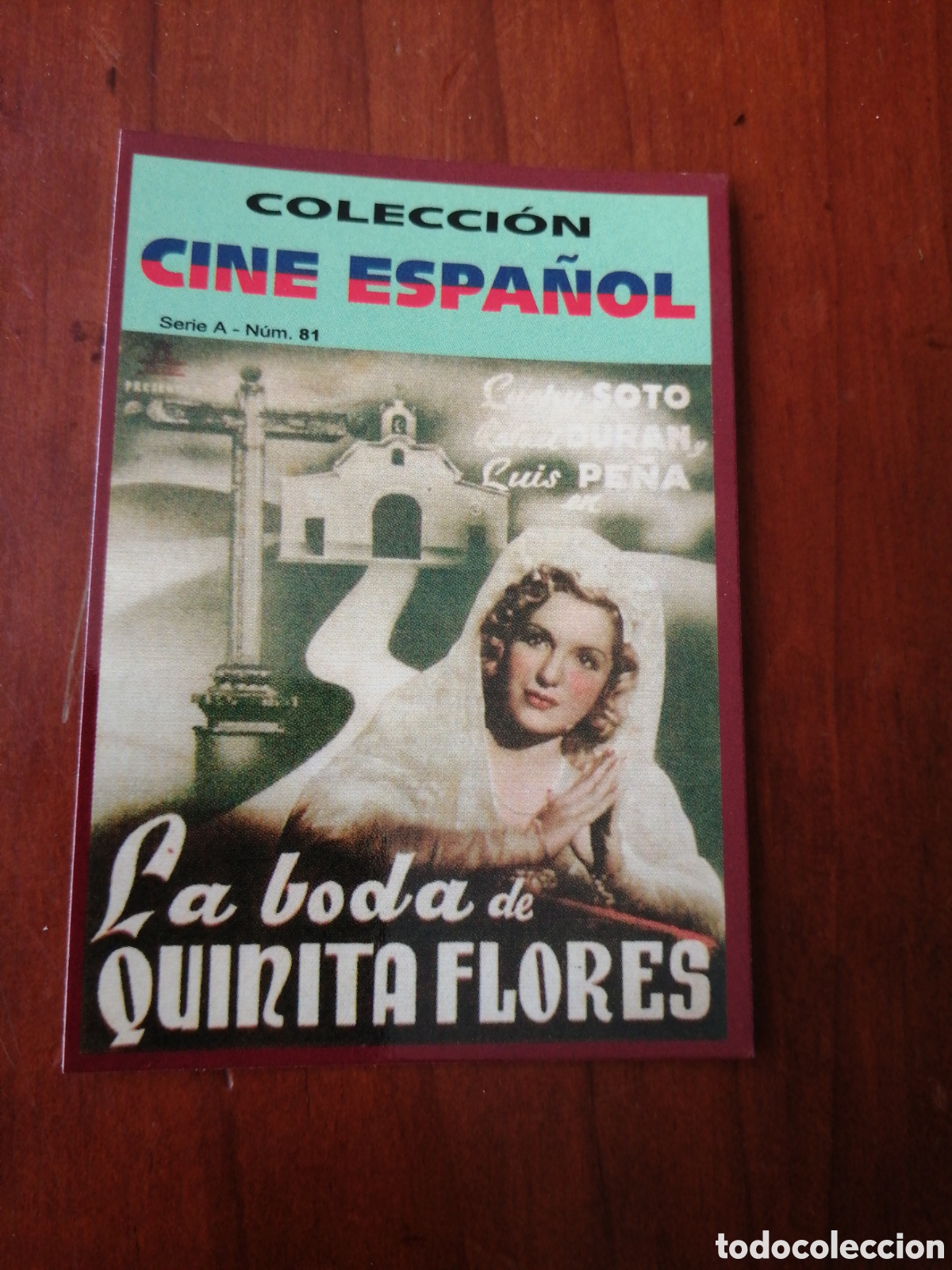 Coleccionismo Calendarios: CALENDARIO 2009 COLECCION CINE ESPA&Ntilde;OL SERIE A N &ordm; 81 LA BODA DE QUINITA FLORES