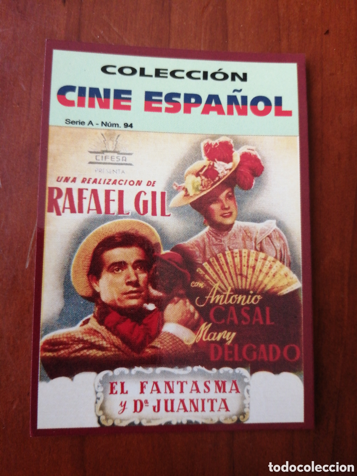 Coleccionismo Calendarios: CALENDARIO 2009 COLECCION CINE ESPA&Ntilde;OL SERIE A N &ordm; 94 EL FANTASMA Y DO&Ntilde;A JUANITA