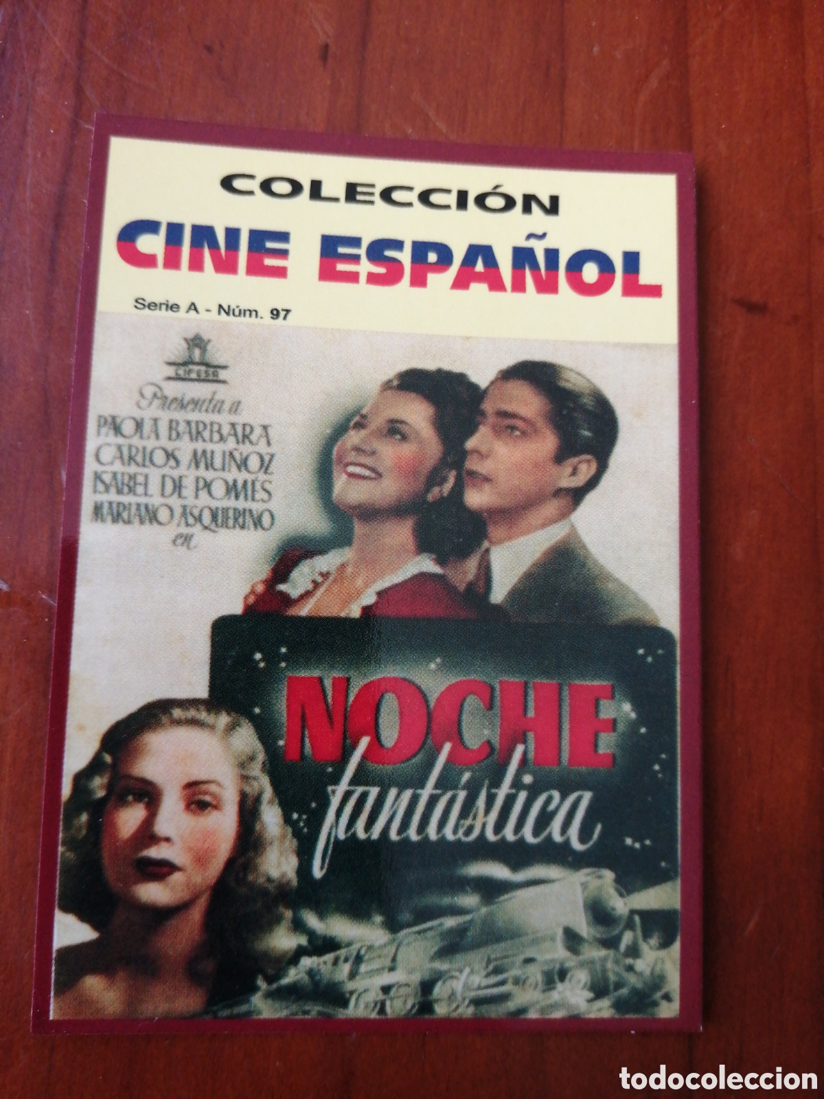 Coleccionismo Calendarios: CALENDARIO 2009 COLECCION CINE ESPA&Ntilde;OL SERIE A N &ordm; 97 NOCHE FANTASTICA