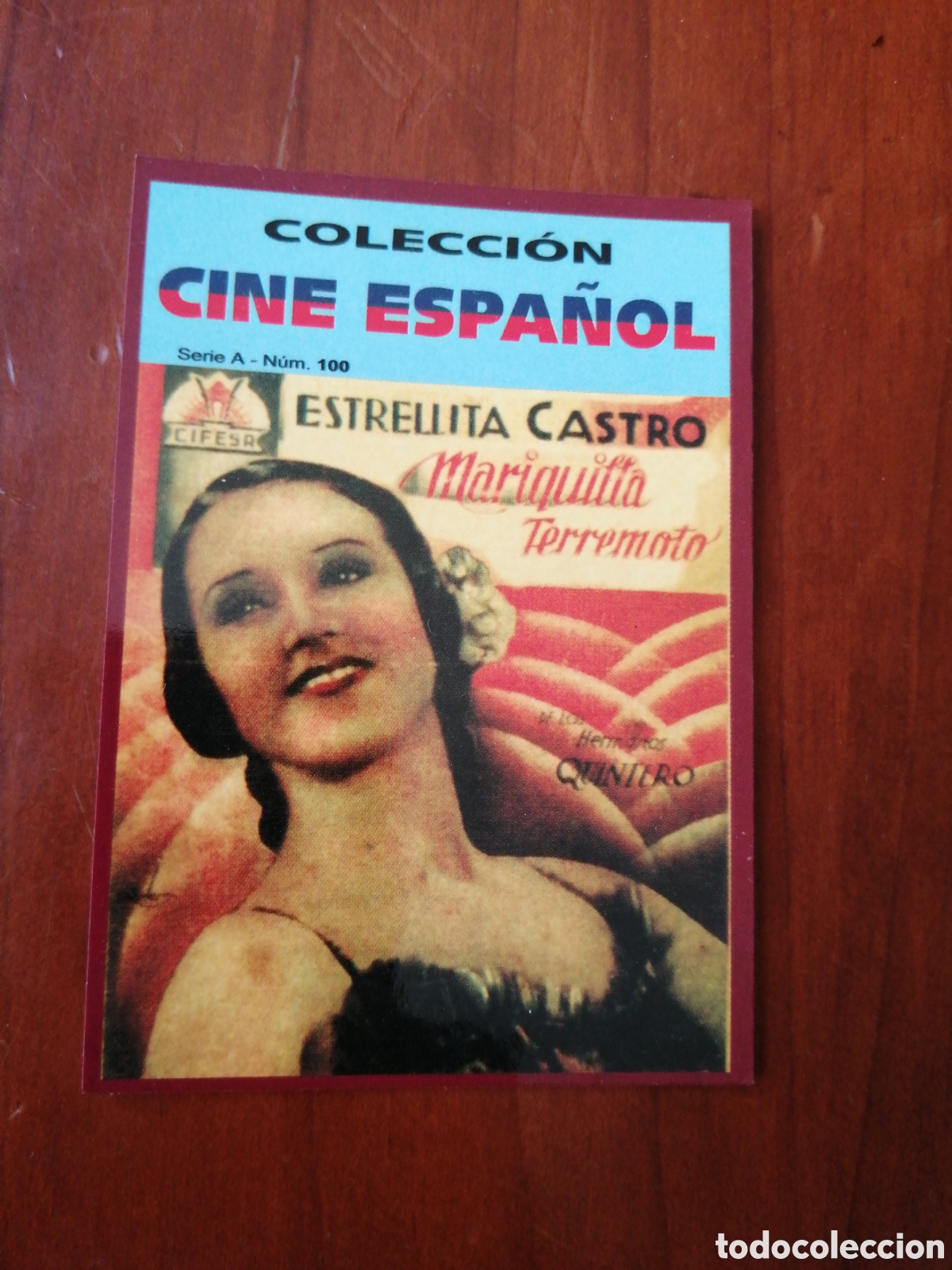 Coleccionismo Calendarios: CALENDARIO 2009 COLECCION CINE ESPA&Ntilde;OL SERIE A N &ordm; 100 MARIQUILLA TERREMOTO