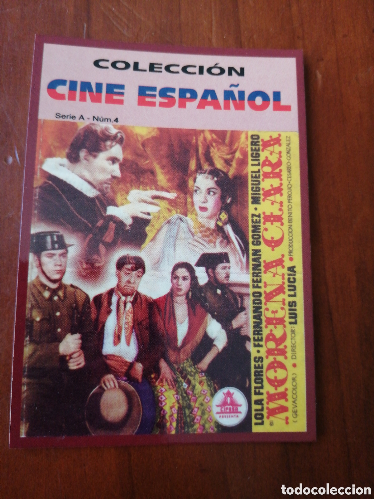 Collectables Calendars: CALENDARIO 2009 COLECCION CINE ESPA&Ntilde;OL SERIE A N &ordm; 4 MORENA CLARA