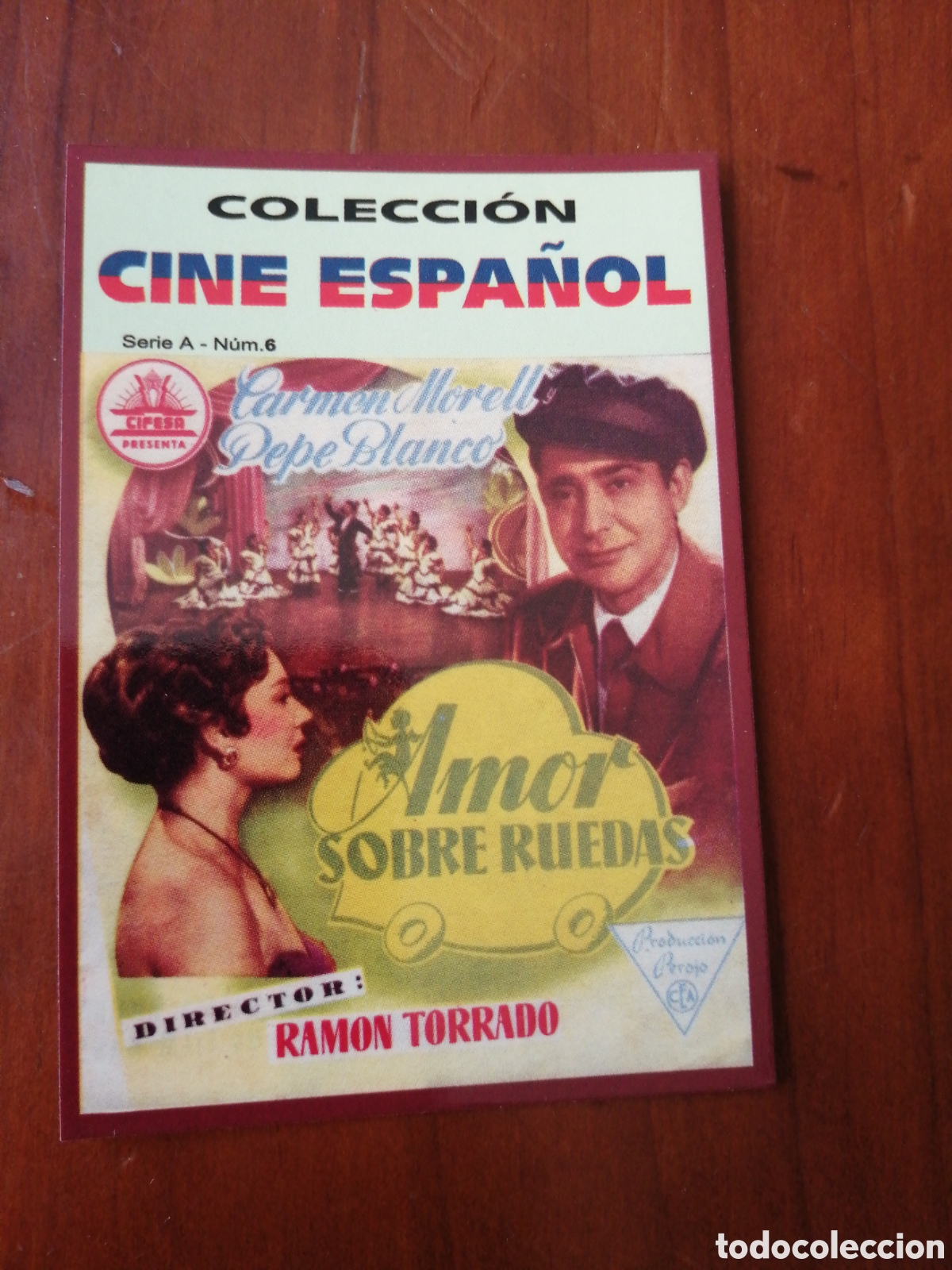 Coleccionismo Calendarios: CALENDARIO 2009 COLECCION CINE ESPA&Ntilde;OL SERIE A N &ordm; 6 AMOR SOBRE RUEDAS