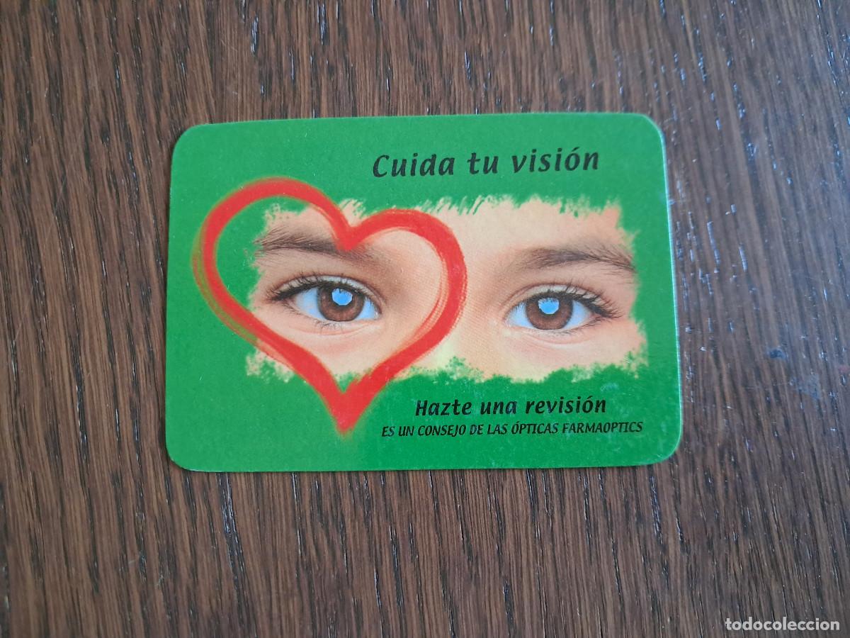 Coleccionismo Calendarios: calendario de publicidad, Farma&oacute;ptics, &Oacute;ptica del Carmen, Sevilla, a&ntilde;o 2002.