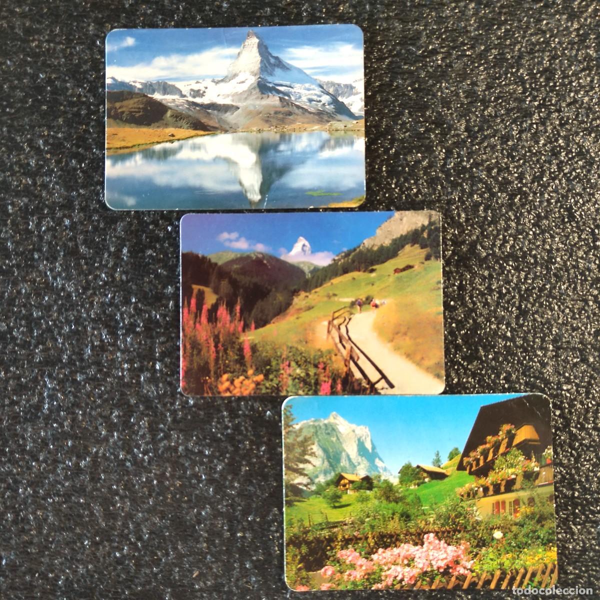 Sammeln von Kalendern: CALENDARIO . PAISAJES MONTA&Ntilde;A ** A&Ntilde;OS 90/96 ** PUBLICIDAD ** 3 UNIDADES ** T1