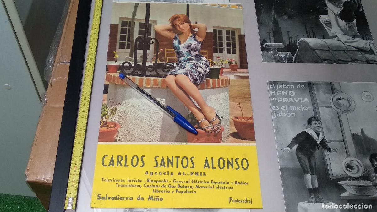Collezionismo Calendari: CALENDARIO LAMINA BELLA IMAGEN / DE LOS 60 - FASCINACI&Oacute;N / CARLOS SANTOS ALONSO /SALVATIERRA DE MI&Ntilde;O