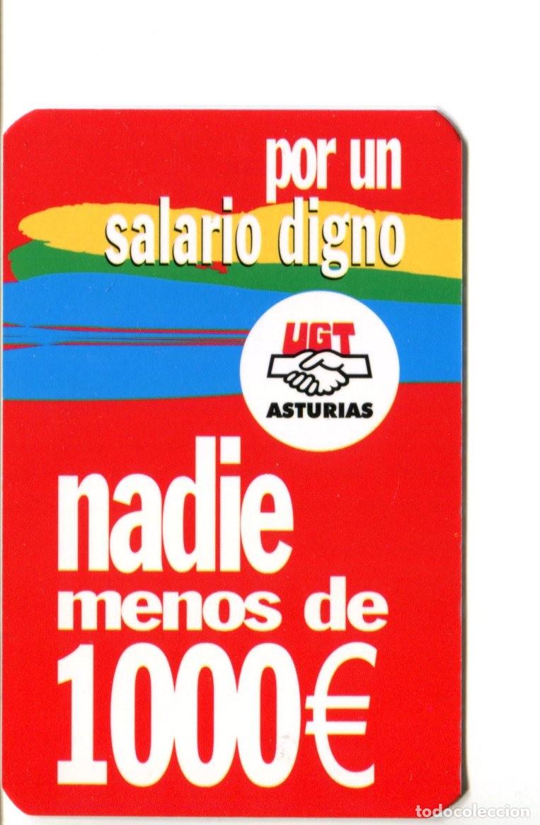Collezionismo Calendari: CALENDARIO SINDICATO POLITICO UGT ASTURIAS 2008