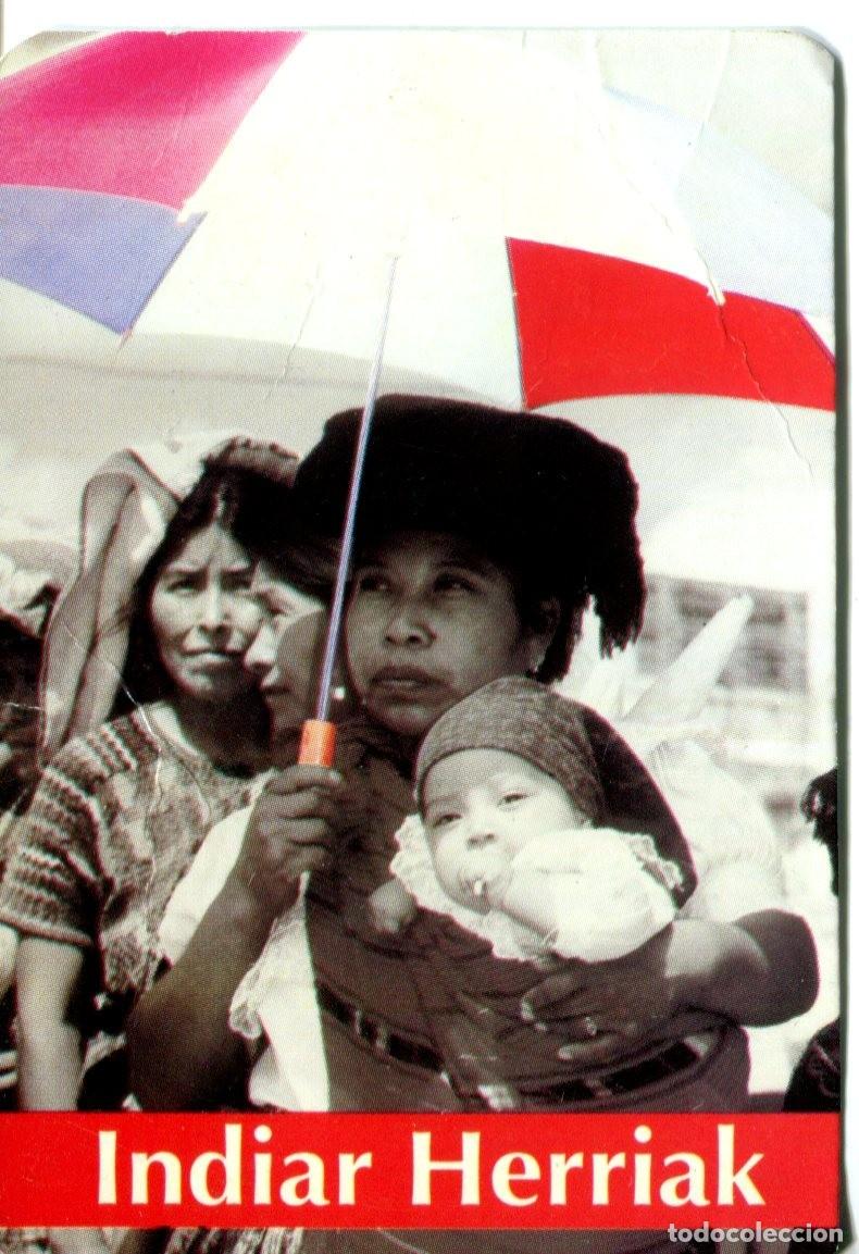 Collezionismo Calendari: CALENDARIO BOLSILLO POLITICO VASCO 1996 (SERIE O.N.G. MUGARIK GABE)