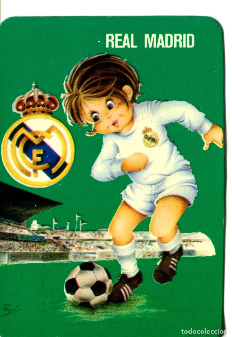 Coleccionismo calendarios: Calendario bolsillo - A&Ntilde;O 1976 - F&Uacute;TBOL REAL MADRID - DLB 242 - con publicidad