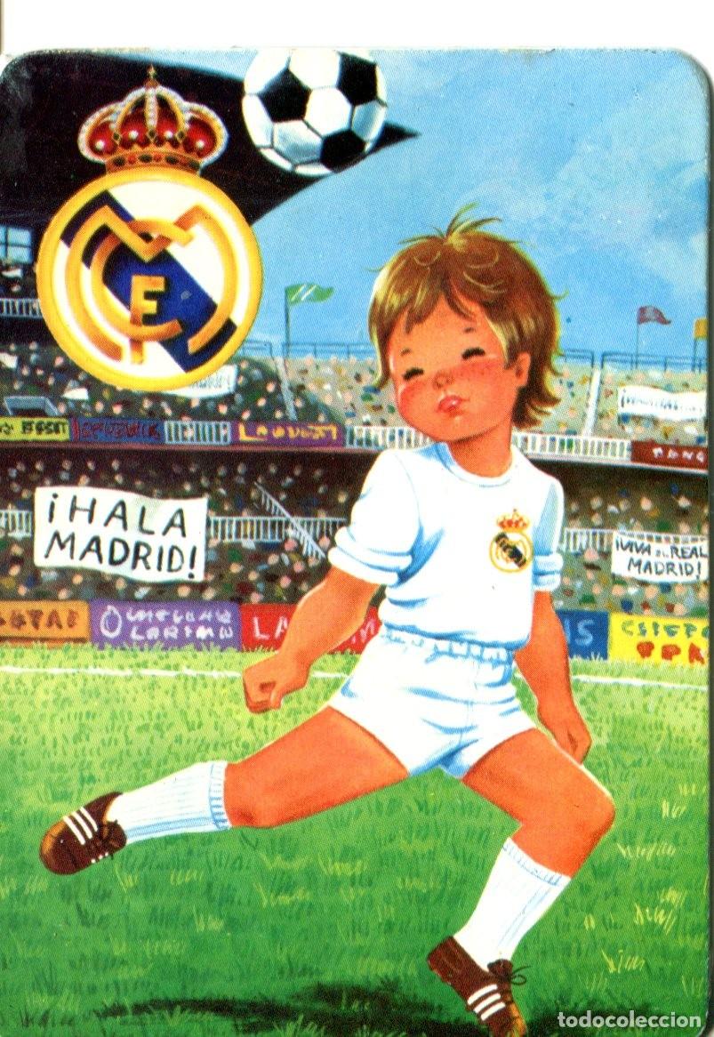 Coleccionismo calendarios: CALENDARIO DE SERIE - 1979 - N&ordm; 195 - FUTBOL REAL MADRID - CON PUBLICIDAD