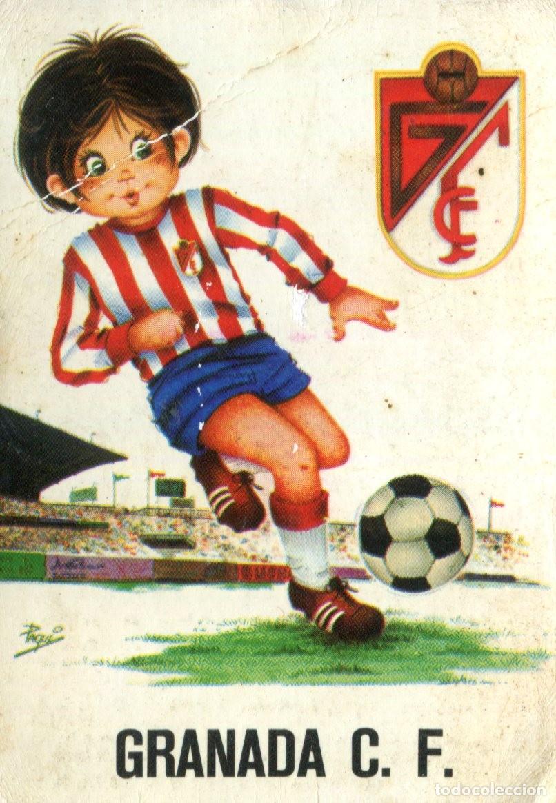 Coleccionismo calendarios: CALENDARIO F&Uacute;TBOL. GRANADA CF. A&Ntilde;O 1974