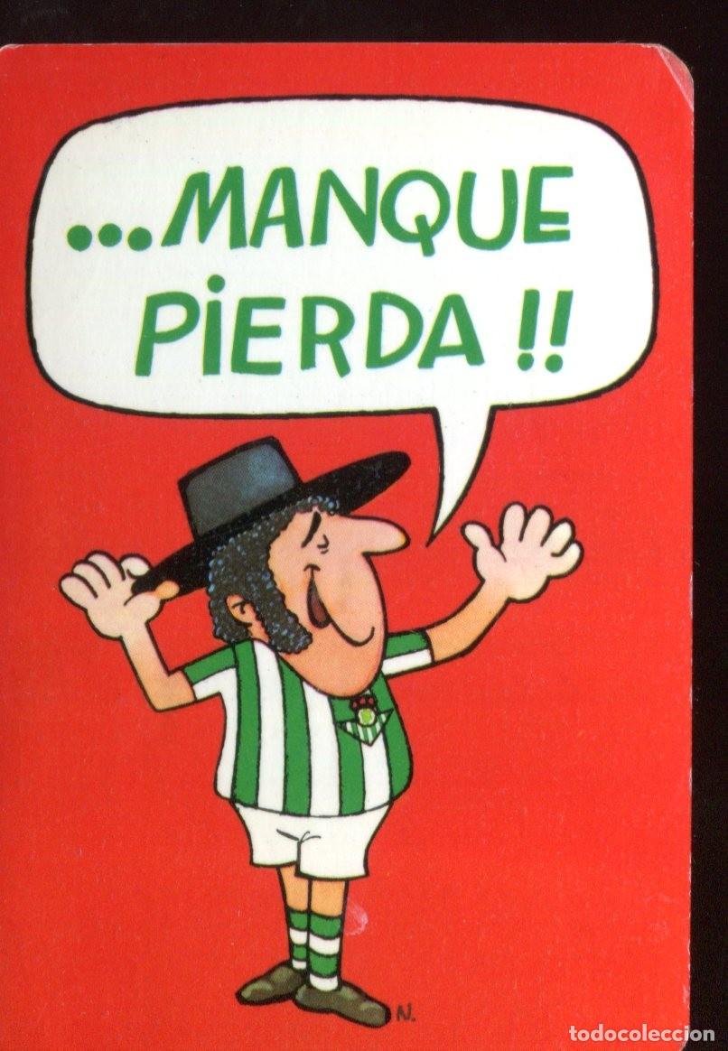 Coleccionismo calendarios: CALENDARIO DE BOLSILLO. FUTBOL. REAL BETIS. A&Ntilde;O 1978. Centro Andaluz de Baracaldo.