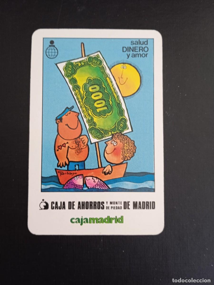 Colecionismo Calend&aacute;rios: 454 Calendario Fournier Cajamadrid 1984