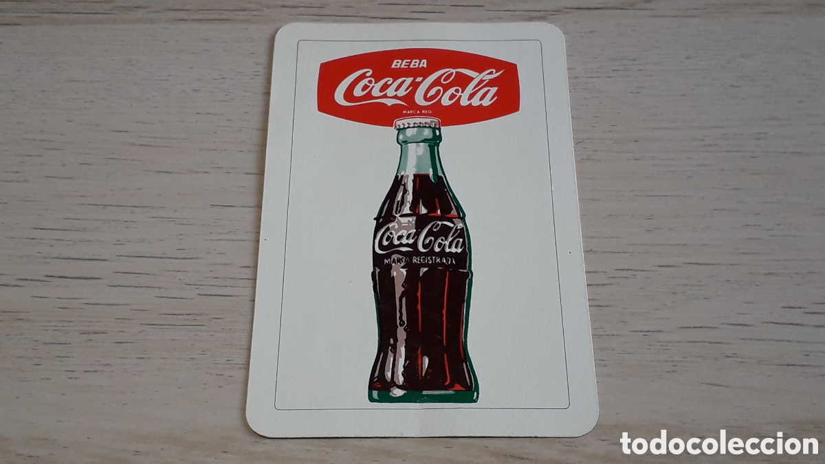 Coleccionismo Calendarios: Calendario de bolsillo Coca Cola, Heraclio Fournier, a&ntilde;o 1961.
