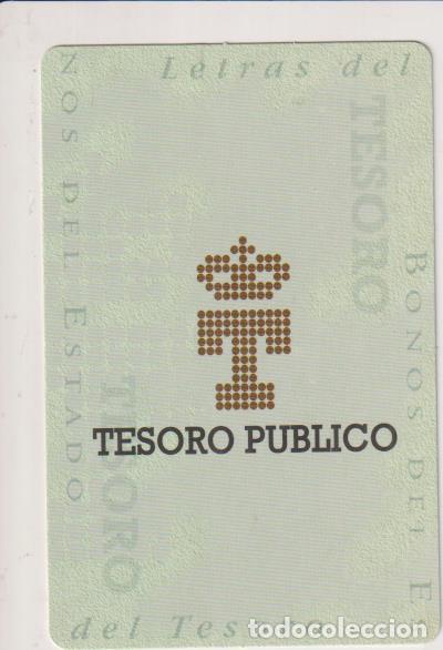 Coleccionismo calendarios: Calendario 1998. Tesoro P&uacute;blico - Foto 1