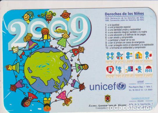 Coleccionismo calendarios: Calendario Unicef 2009 - Foto 1