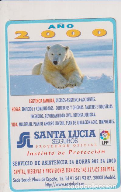 Coleccionismo calendarios: Calendario Santa Luc&iacute;a 2000 - Foto 1
