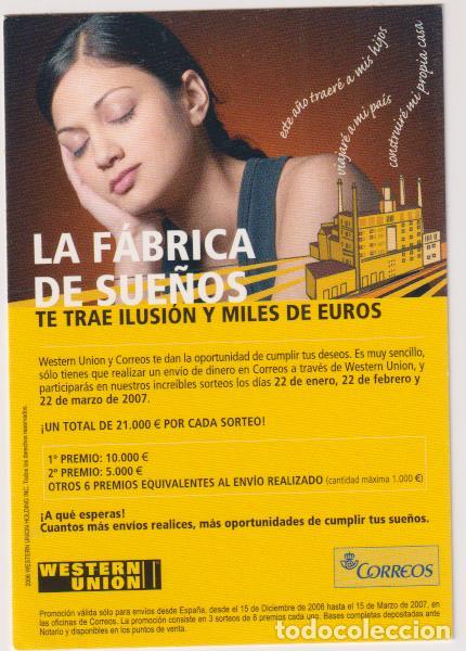 Coleccionismo calendarios: calendario 2007. western uni&oacute;n - Foto 1