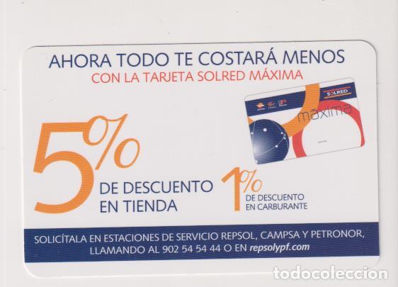 Coleccionismo calendarios: calendario 2008 tarjeta Solred - Foto 1