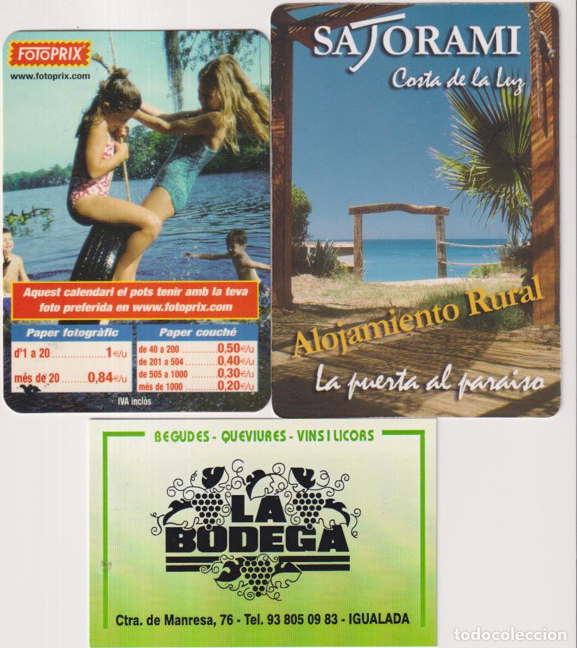 Coleccionismo Calendarios: lote de 3 calendarios 2008. con distinta publicidad