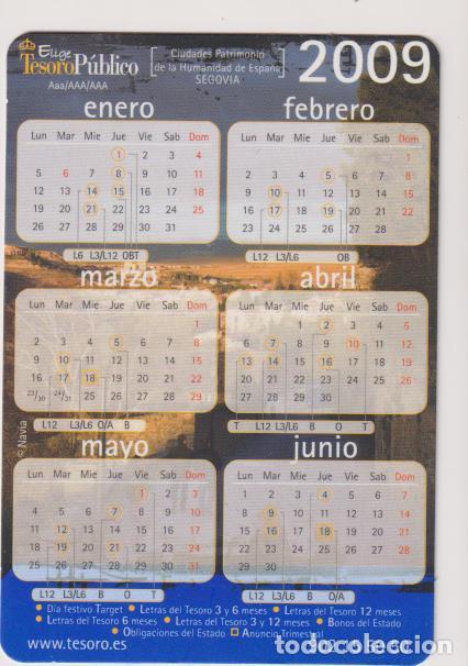 Coleccionismo calendarios: calendario 2009 tesoro p&uacute;blico - Foto 1