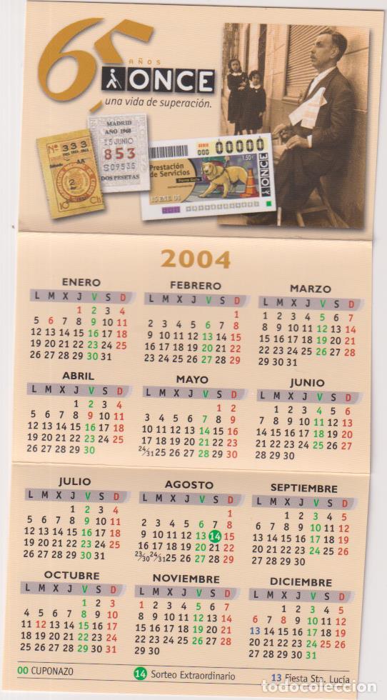Coleccionismo calendarios: calendario once 2004-2005. tr&iacute;ptico - Foto 1
