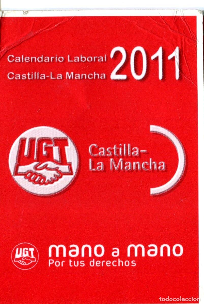 Colecionismo Calend&aacute;rios: CALENDARIO POL&Iacute;TICO. SINDICATO. CCOO CASTILLA-LA MANCHA A&Ntilde;O 2011