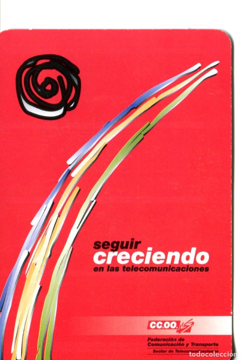 Collectionnisme Calendriers: CALENDARIO POL&Iacute;TICO. SINDICATO. CCOO Telecomunicaciones MADRID A&Ntilde;O 2005