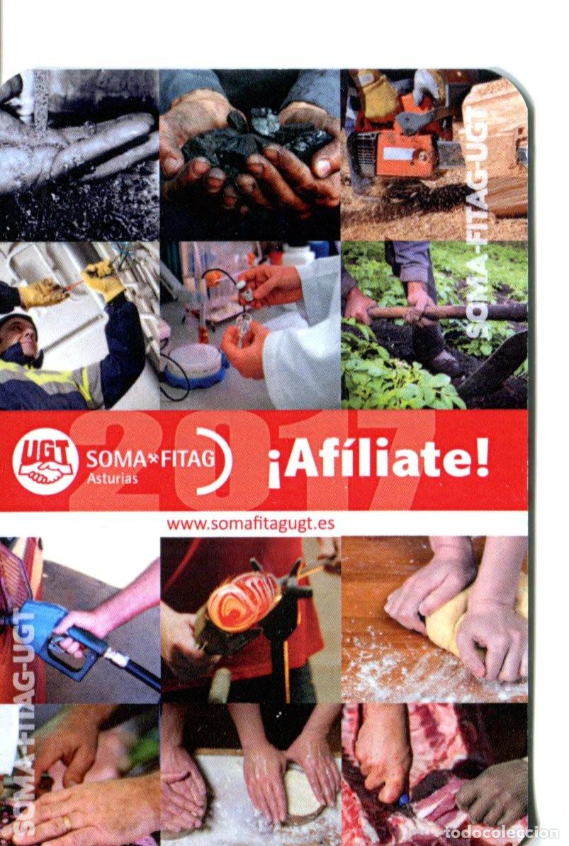 Collectionnisme Calendriers: CALENDARIO POL&Iacute;TICO. SINDICATO. UGT ASTURIAS A&Ntilde;O 2017