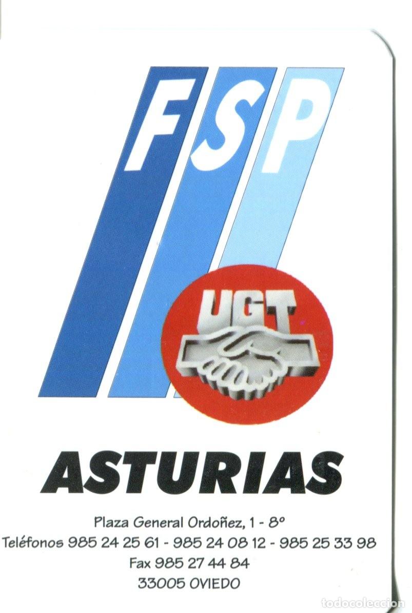 Collectionnisme Calendriers: CALENDARIO POL&Iacute;TICO. SINDICATO. UGT ASTURIAS A&Ntilde;O 2001