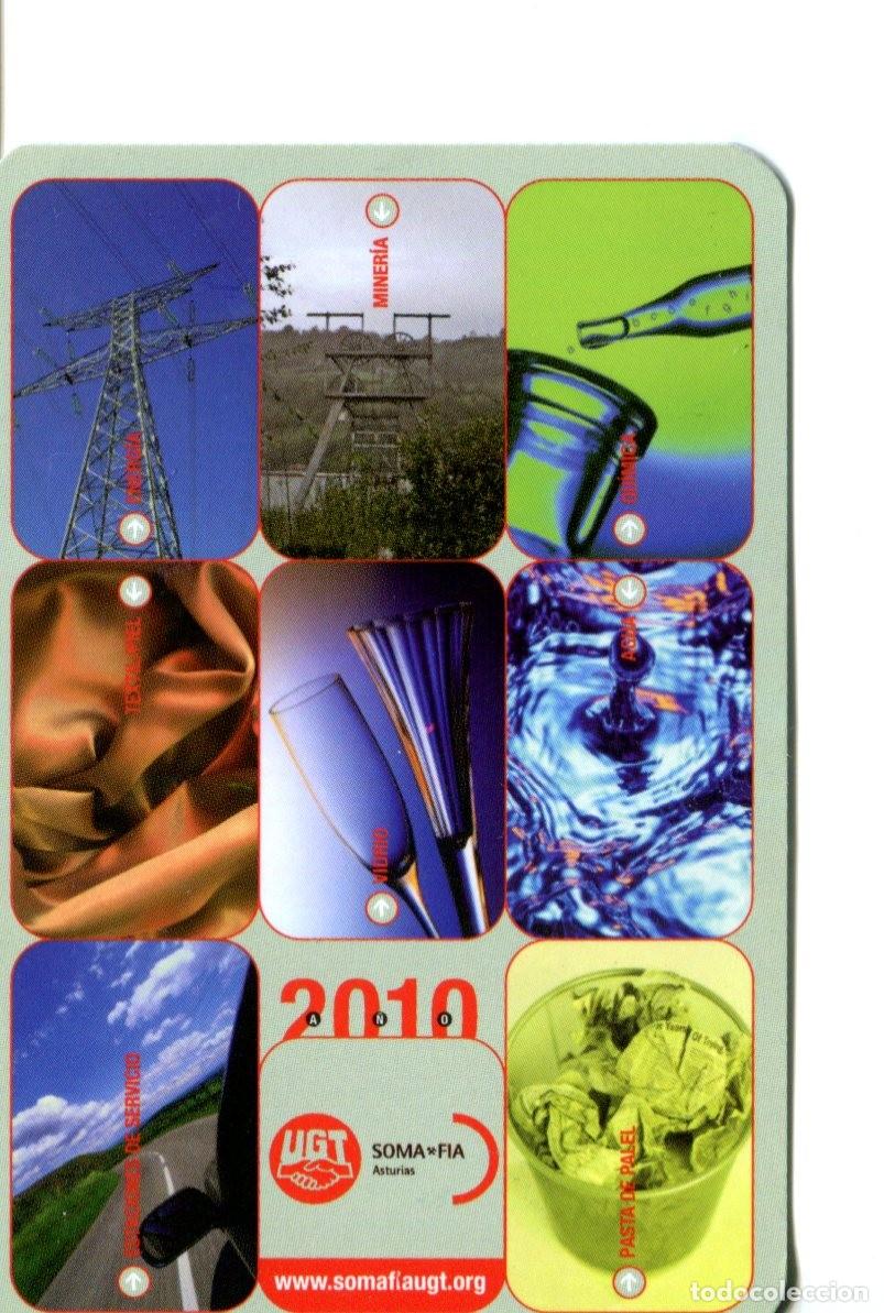 Collectables Calendars: CALENDARIO POL&Iacute;TICO. SINDICATO. UGT ASTURIAS A&Ntilde;O 2010