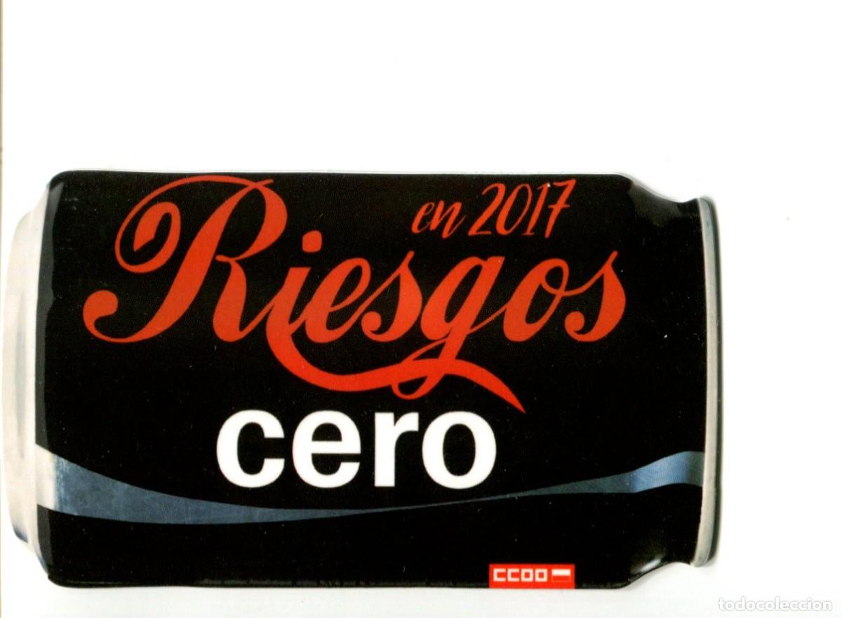 Collectables Calendars: CALENDARIO POL&Iacute;TICO. SINDICATO. CCOO CANTABRIA A&Ntilde;O 2017 - RIESGOS CERO