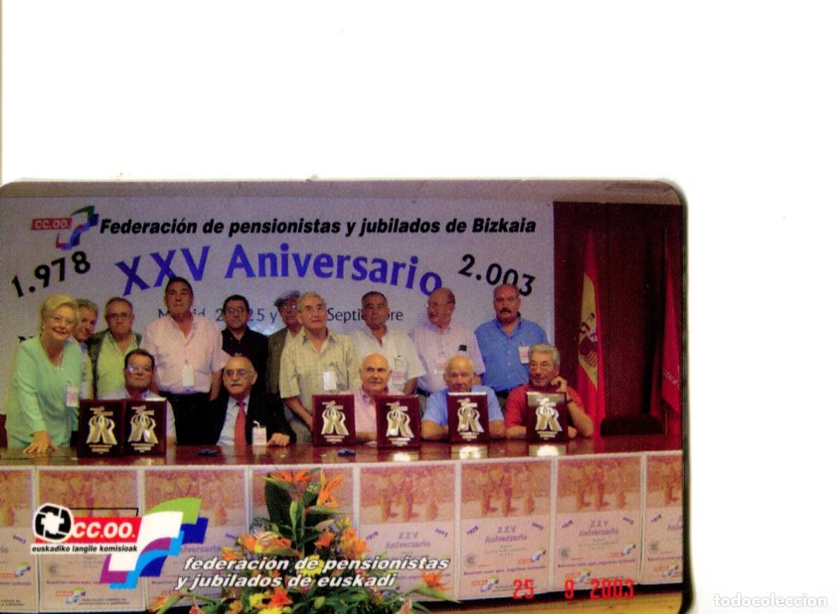 Collectables Calendars: CALENDARIO POL&Iacute;TICO. SINDICATO. CCOO FEDERACION DE PENSIONISTAS Y JUBILADOS DE BIZKAIA A&Ntilde;O 2004